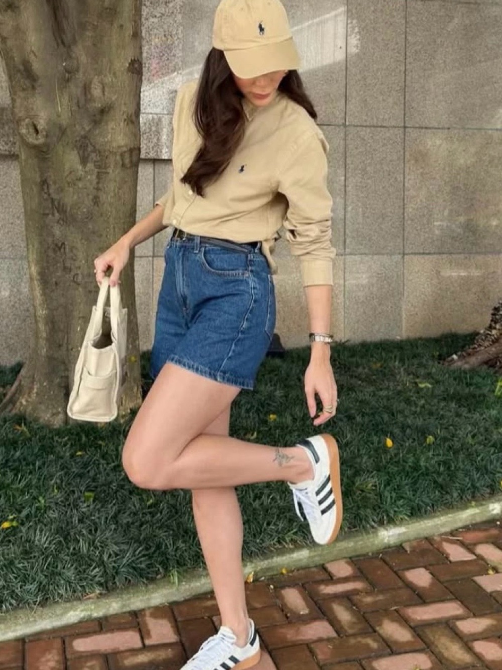 Zara denim shorts